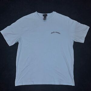 H&M Blue 'Daily Utopia' Short Sleeve Tee